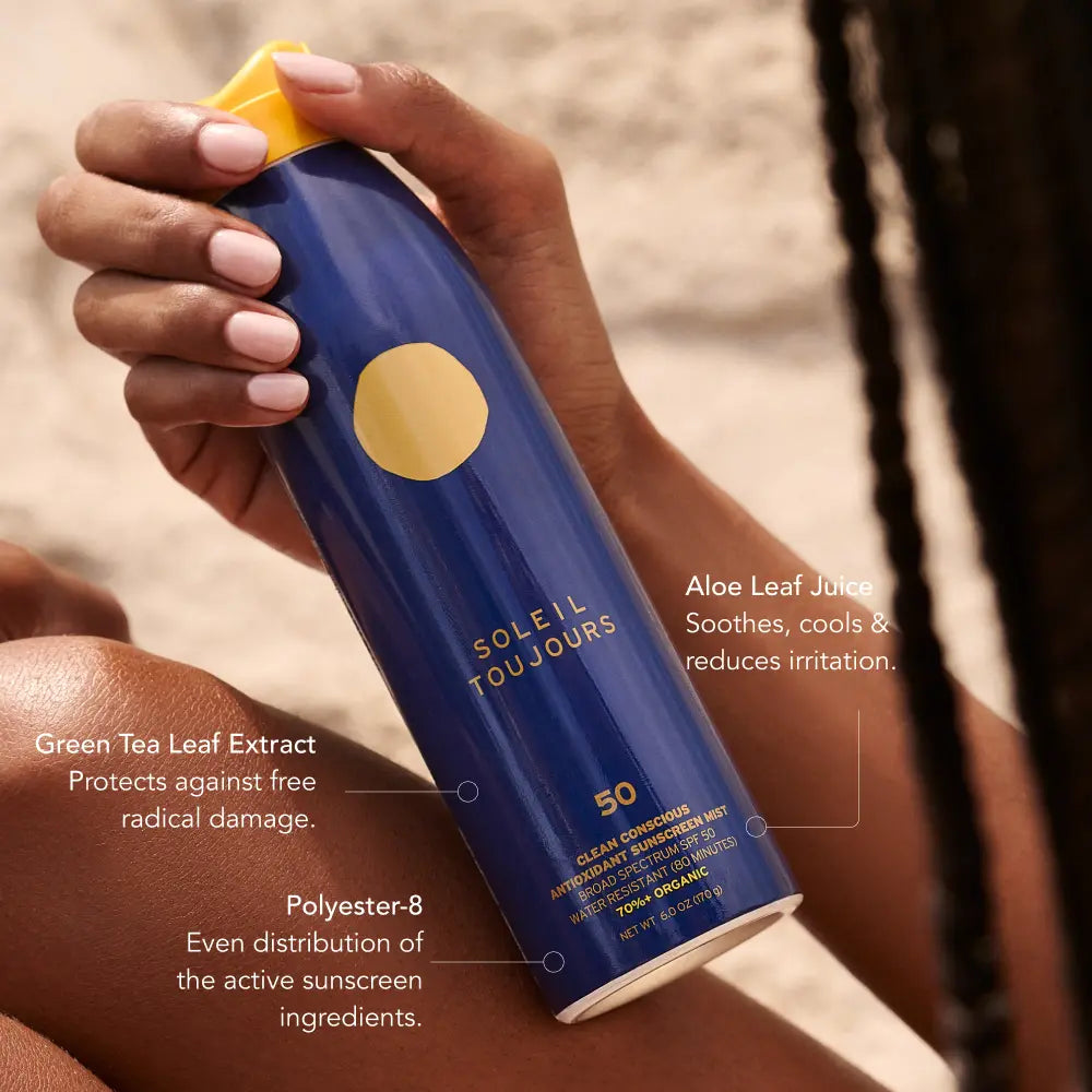 Soleil Toujours Clean Conscious Body Mist Sonnenspray LSF 50