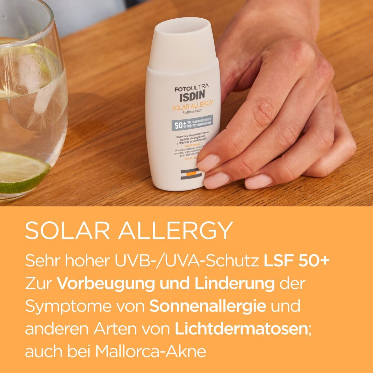 ISDIN FotoUltra Solar Allergy Sonnencreme LSF 50+ 50ml