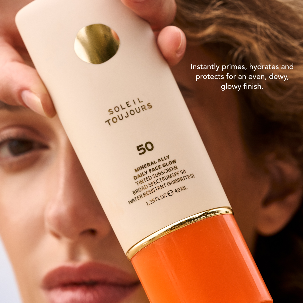 Soleil Toujours Face Glow Tinted Moisturizer LSF 50 getönt