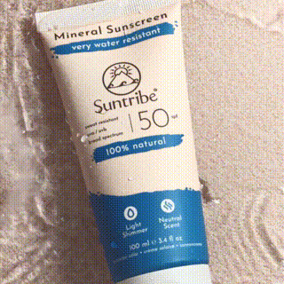 Suntribe Active Sonnencreme LSF 50 mineralisch wasserfest