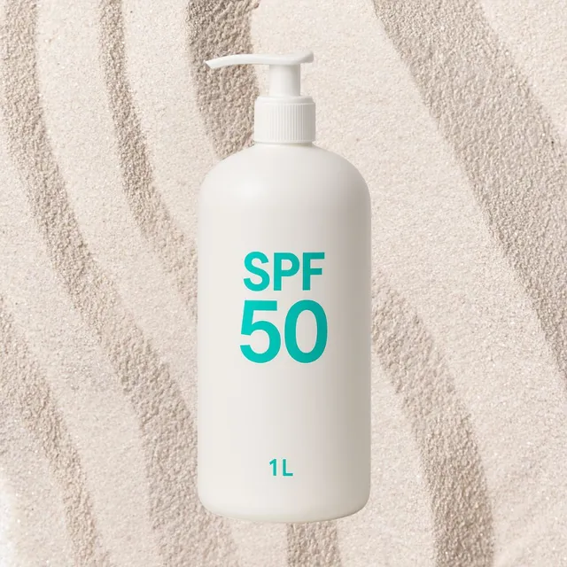 Suntribe Active Sonnencreme LSF50 mineralisch 1 Liter Nachfüllkanister