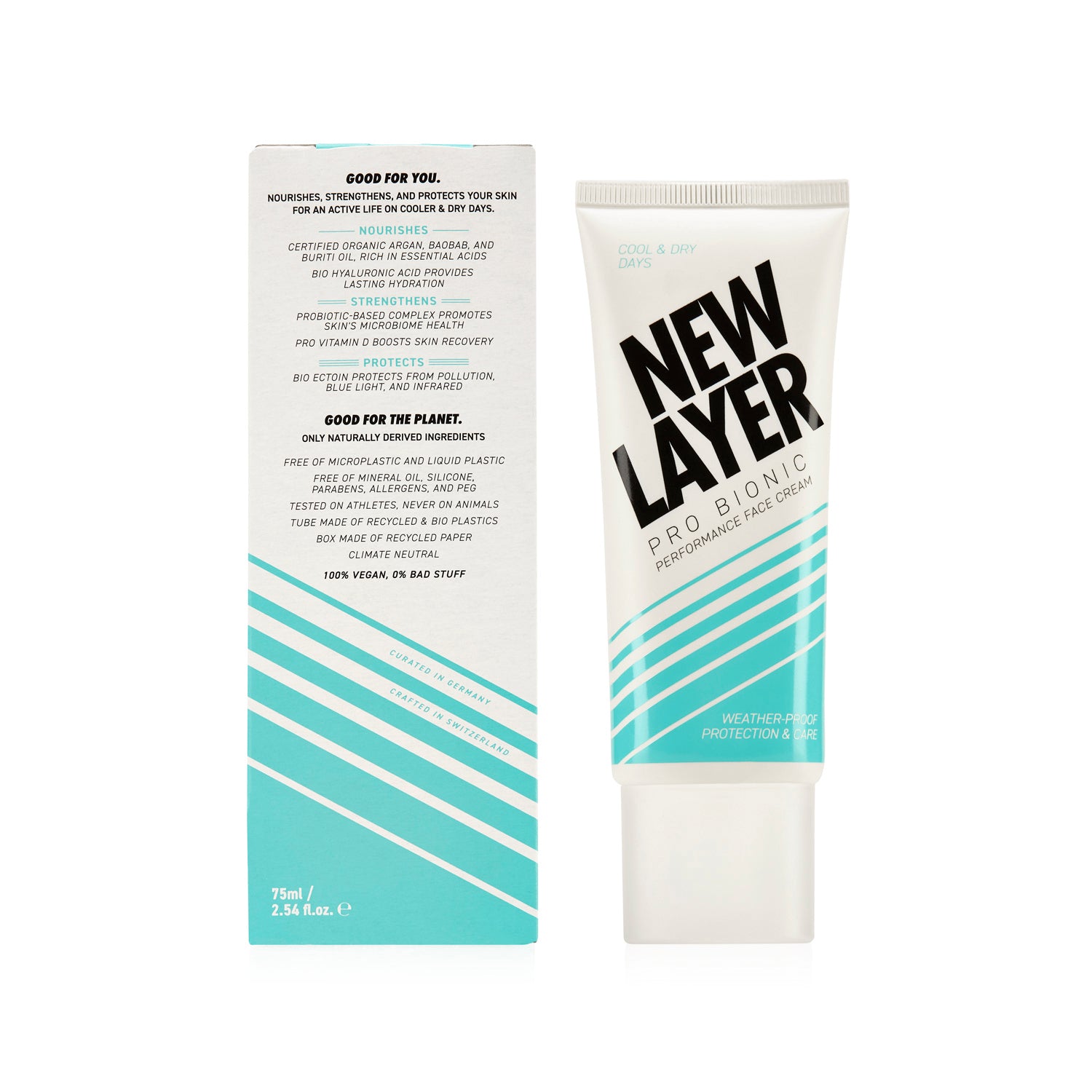 NEW LAYER Pro Bionic Performance Gesichtscreme Cool Days reichhaltig