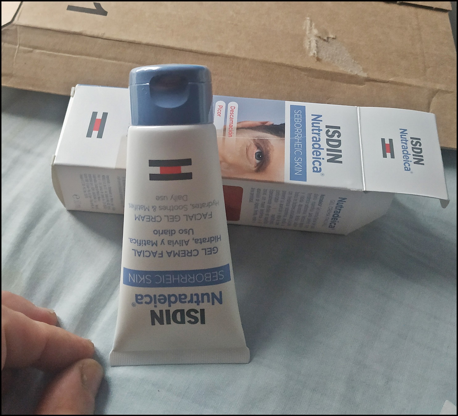 ISDIN Nutradeica Gel-Creme Gesicht 50 ml seborrhoisch
