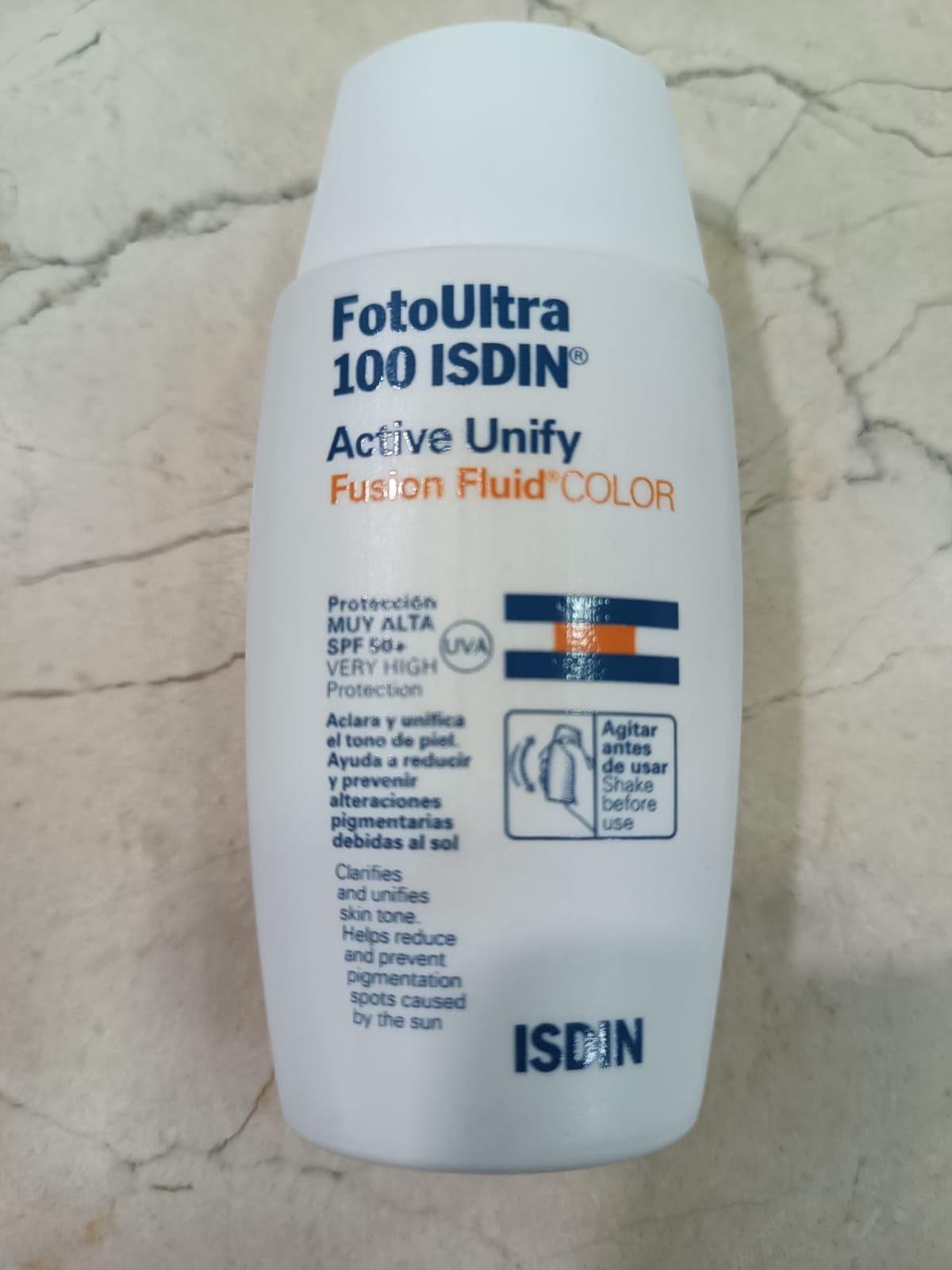 ISDIN Fotoultra Active Unify Color Sonnencreme LSF50+ 50ml