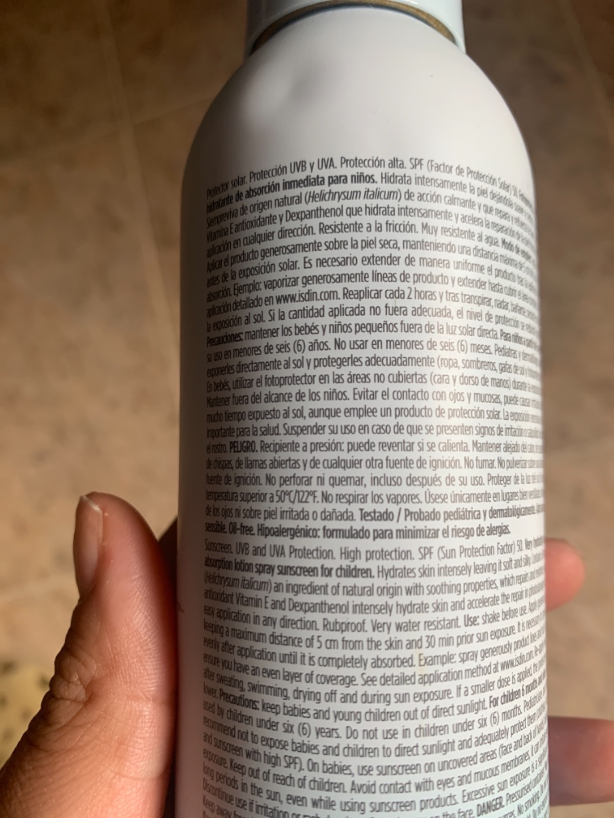 ISDIN Fotoprotector Pediatrics Sonnenspray LSF 50 250ml Kinder
