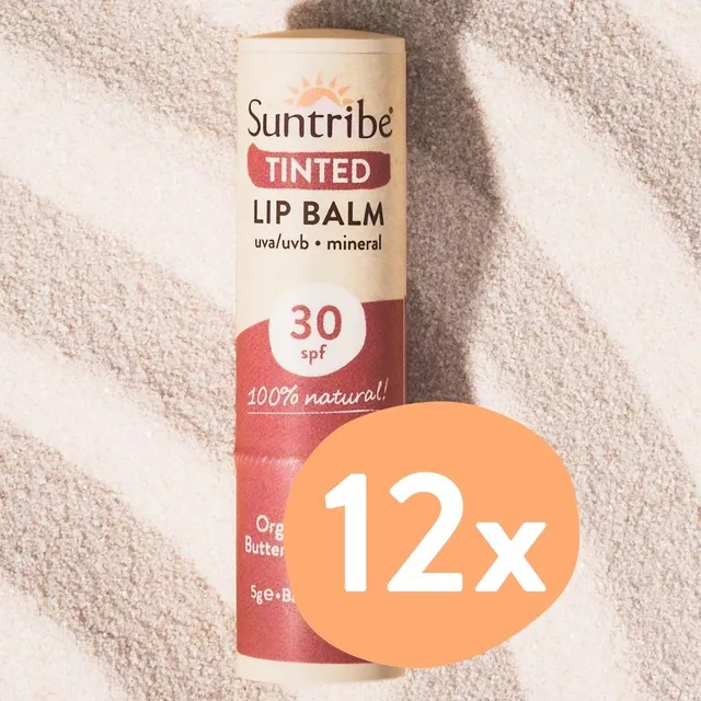 Suntribe Lip Balm SPF 30 Lippenbalsam getönt 12x5 g