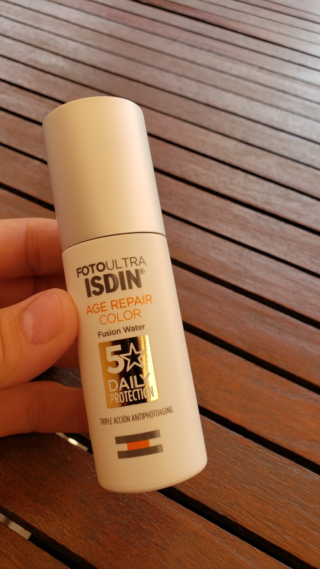 ISDIN FotoUltra Age Repair Color Sonnencreme LSF 50 Set getönt