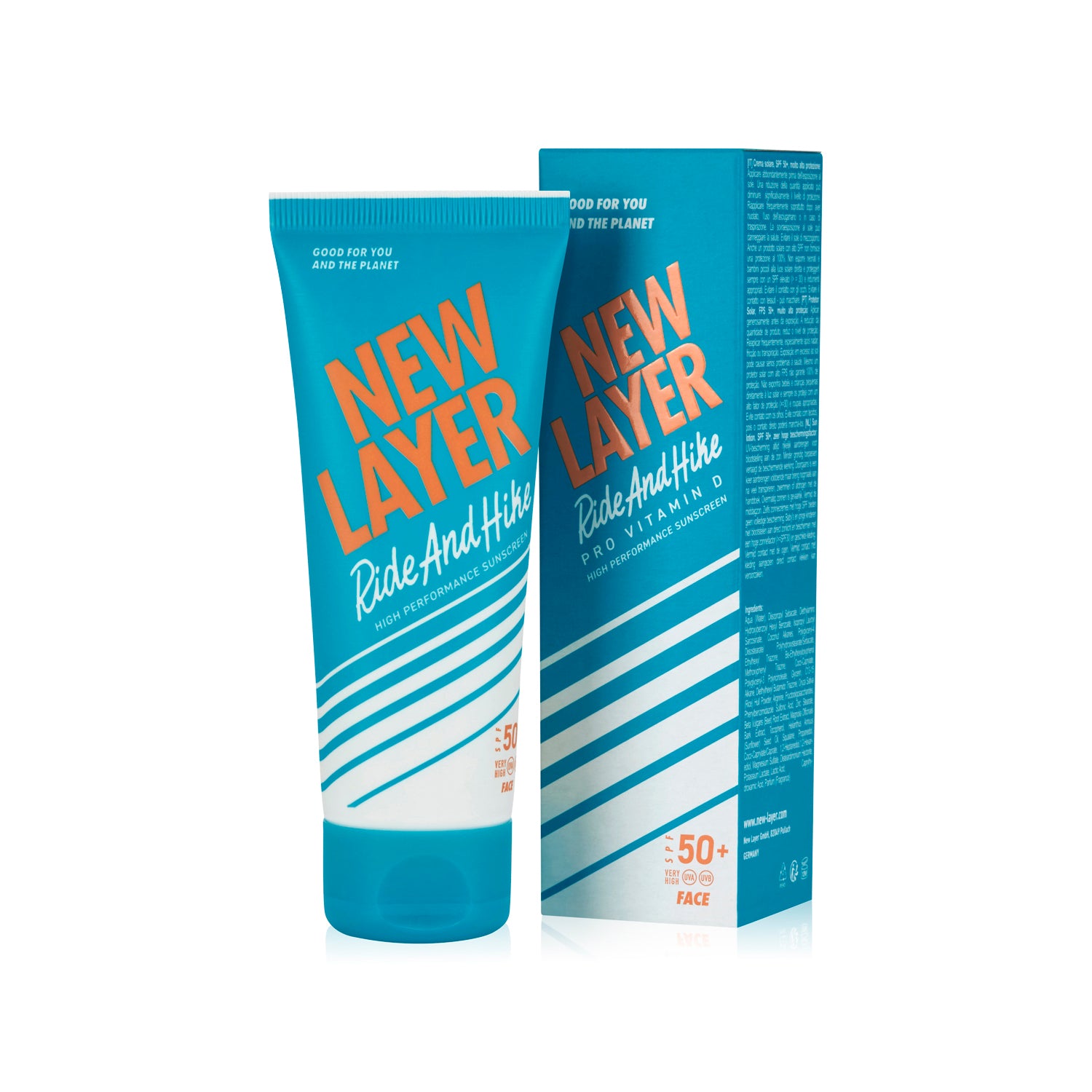 NEW LAYER Pro Vitamin D Gesichtssonnencreme LSF 50+