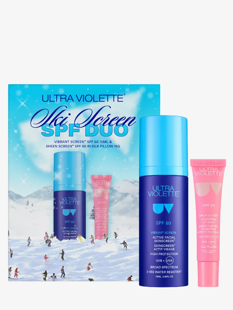 Ultra Violette Ski Screen Vibrant Silk Duo Winterset LSF 50