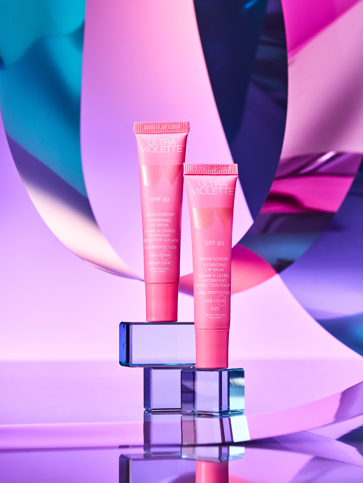 Ultra Violette Sheen Screen Fizz Lippenbalsam LSF 50 getönt