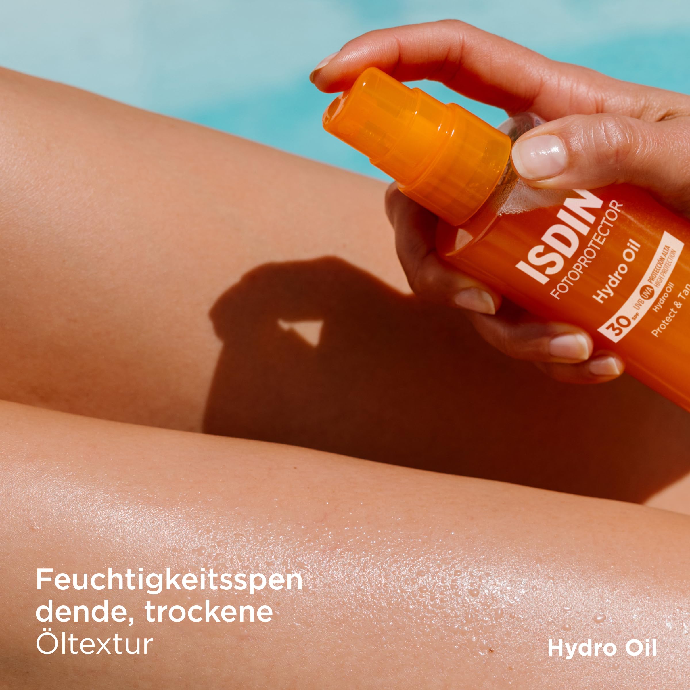 ISDIN Hydro Oil LSF 30 Sonnenspray 200 ml Bräunung