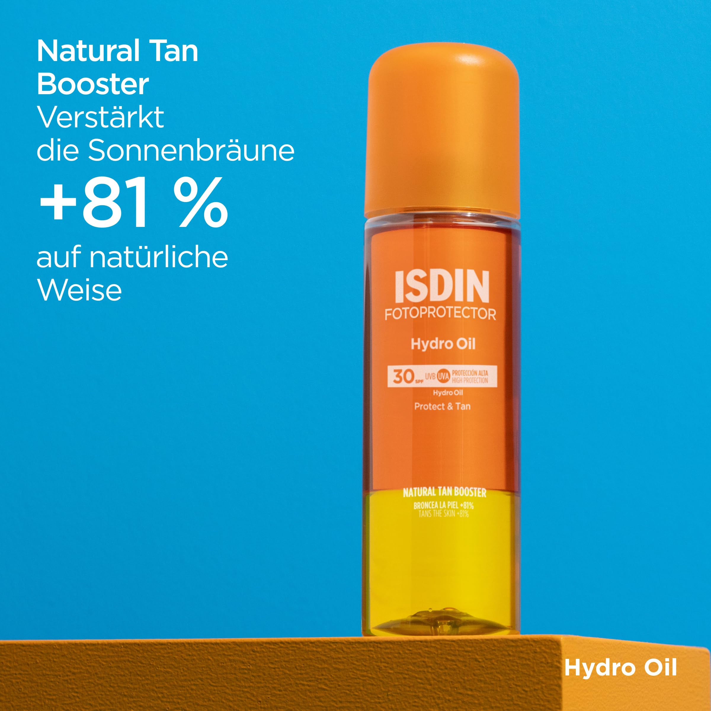 ISDIN Hydro Oil LSF 30 Sonnenspray 200 ml Bräunung