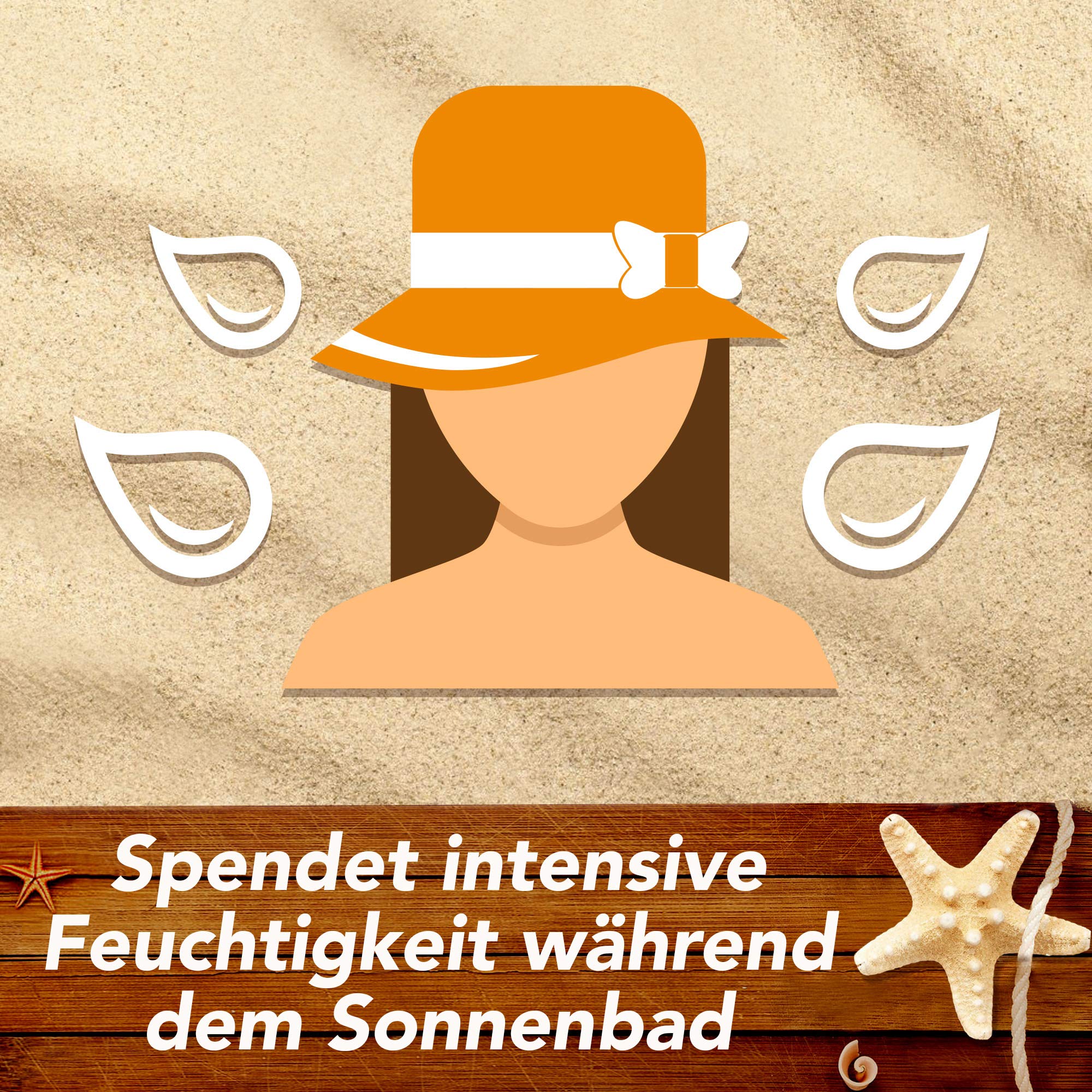 Piz Buin Moisturising Sun Lotion LSF 30 200 ml feuchtigkeitsspendend