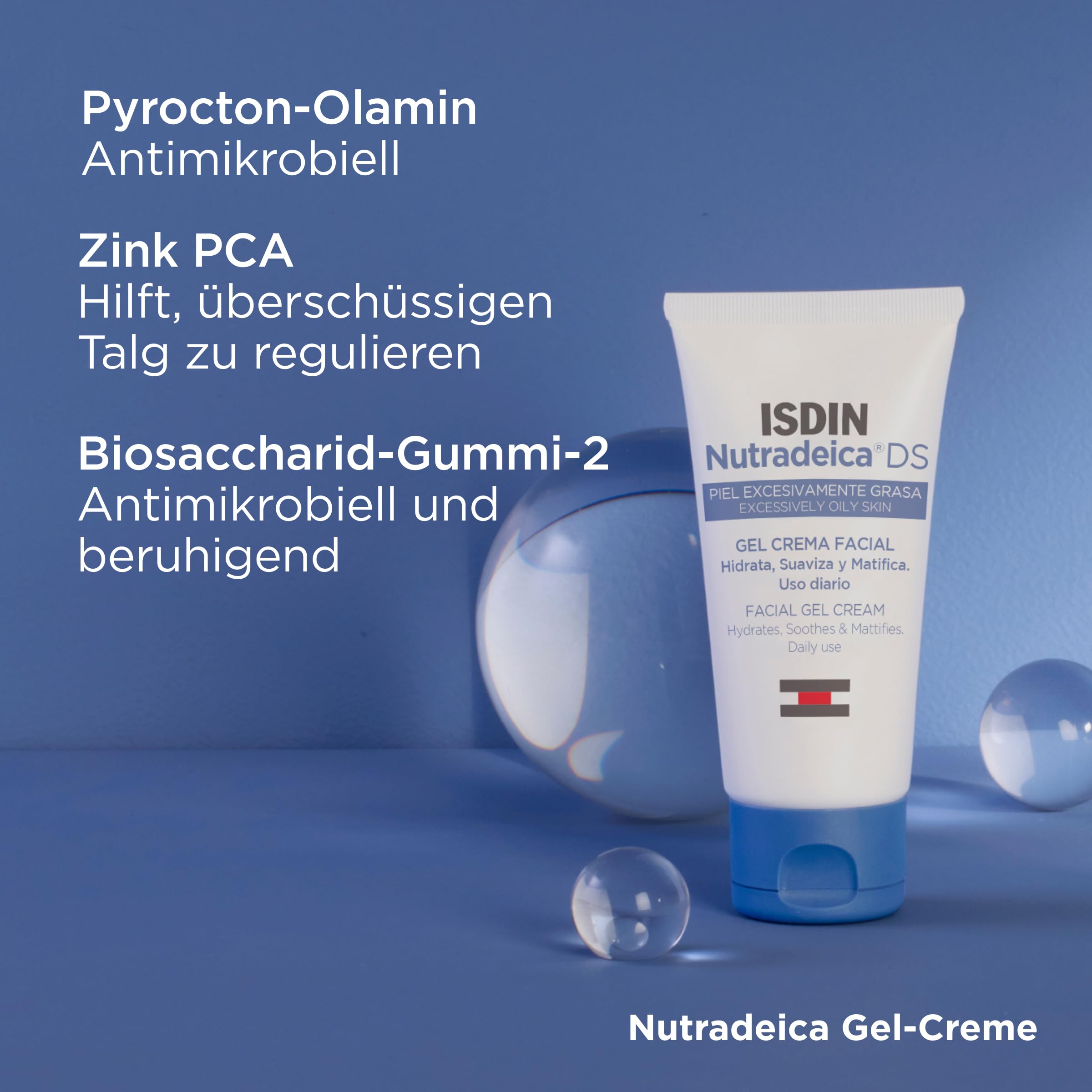 ISDIN Nutradeica Gel-Creme Gesicht 50 ml seborrhoisch