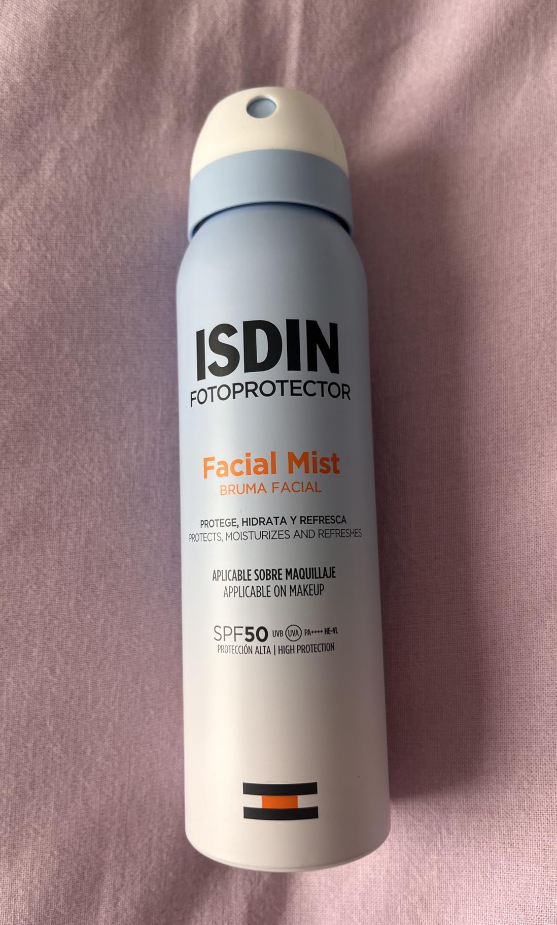 ISDIN Facial Mist Sonnenspray 100ml LSF 50 Make-up