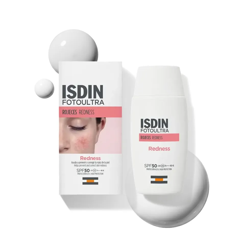 ISDIN Foto Ultra Redness Creme LSF50 50ml bei Rötungen