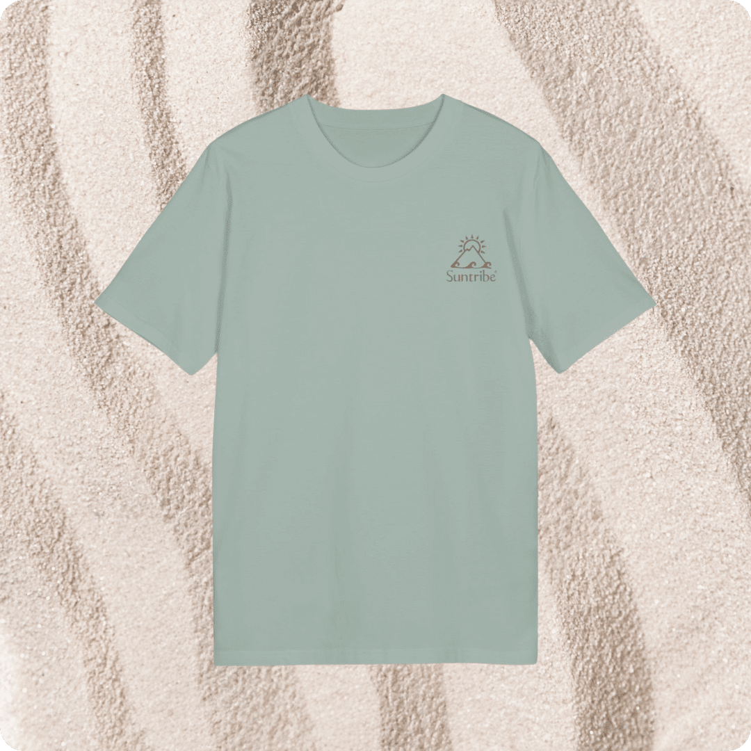 Suntribe Psychedelic T-Shirt Bio-Baumwolle Natural Raw