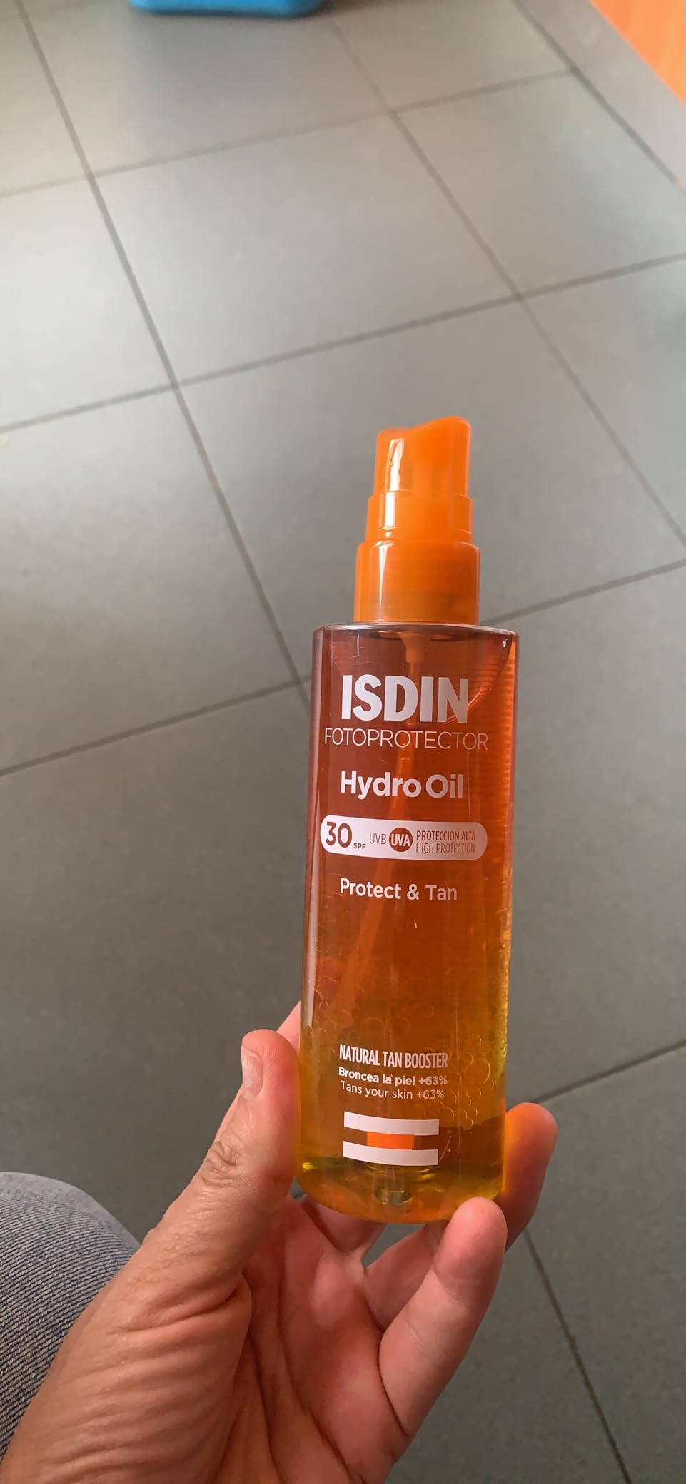 ISDIN Hydro Oil LSF 30 Sonnenspray 200 ml Bräunung