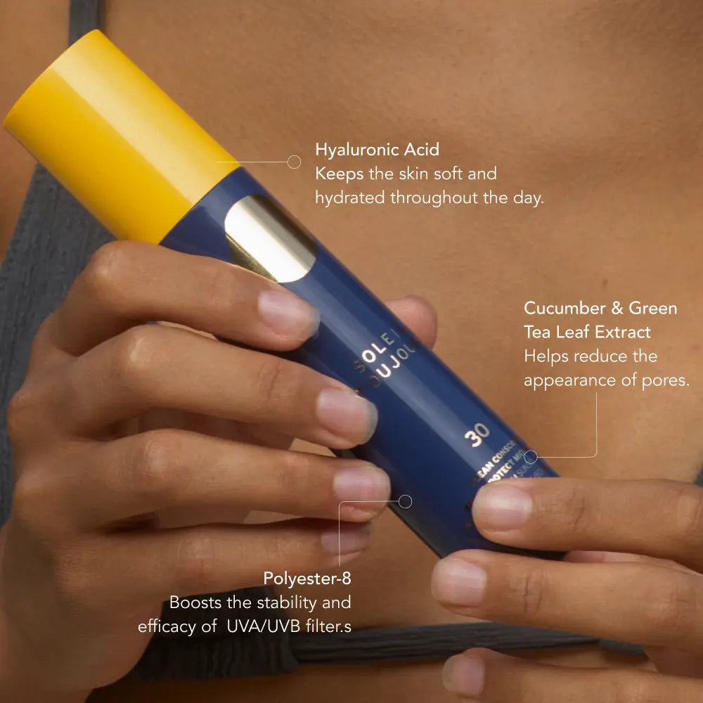 Soleil Toujours Clean Conscious Set + Protect Setting Spray LSF30