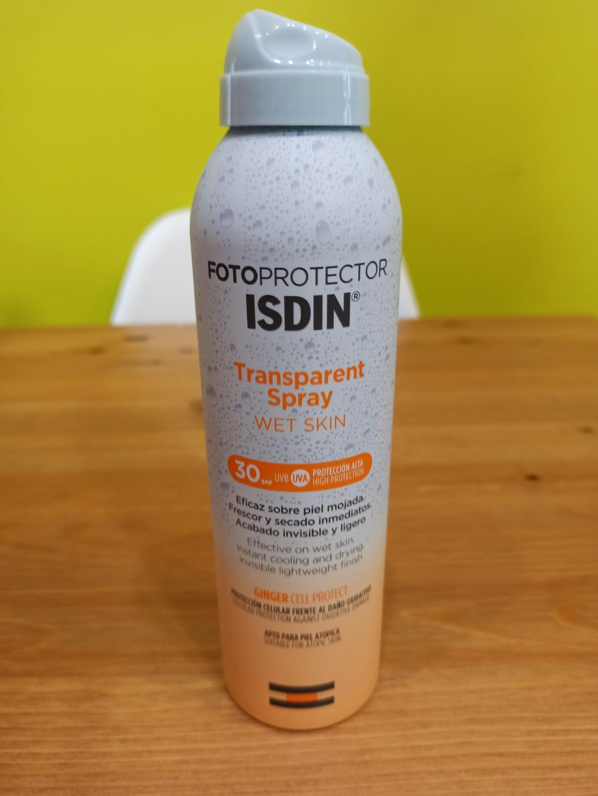 ISDIN Fotoprotector Wet Skin Sonnenspray LSF 30 250ml wasserfest