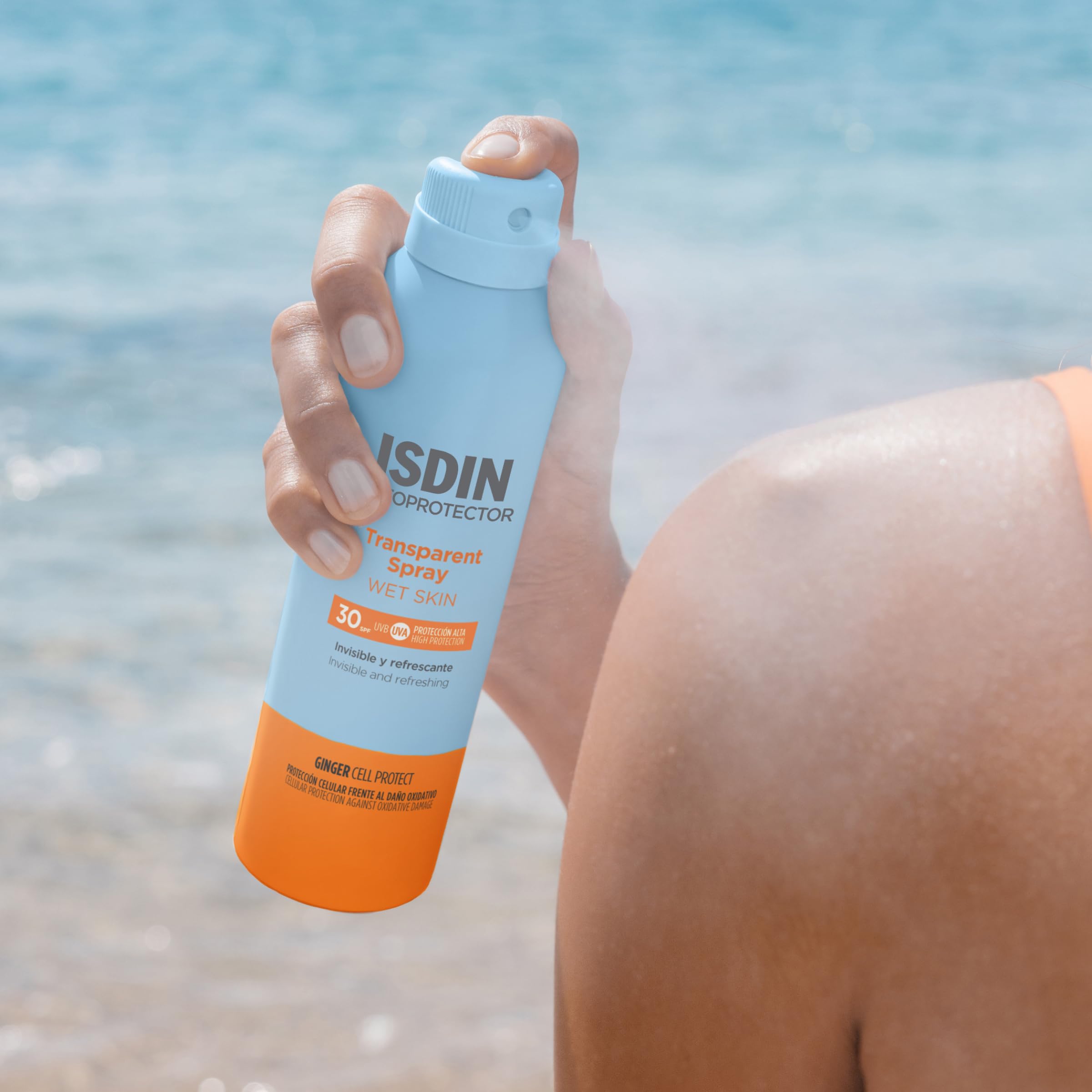 ISDIN Fotoprotector Wet Skin Sonnenspray LSF 30 250ml wasserfest