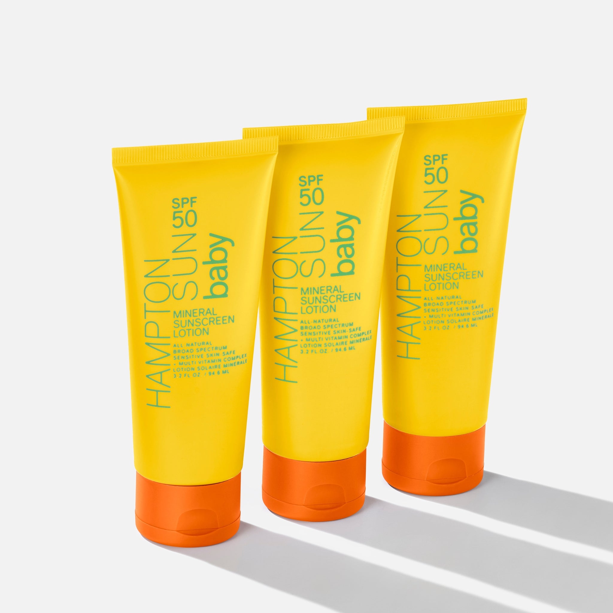 Hampton Sun SPF 50 Mineral Baby Lotion Sonnencreme parfümfrei