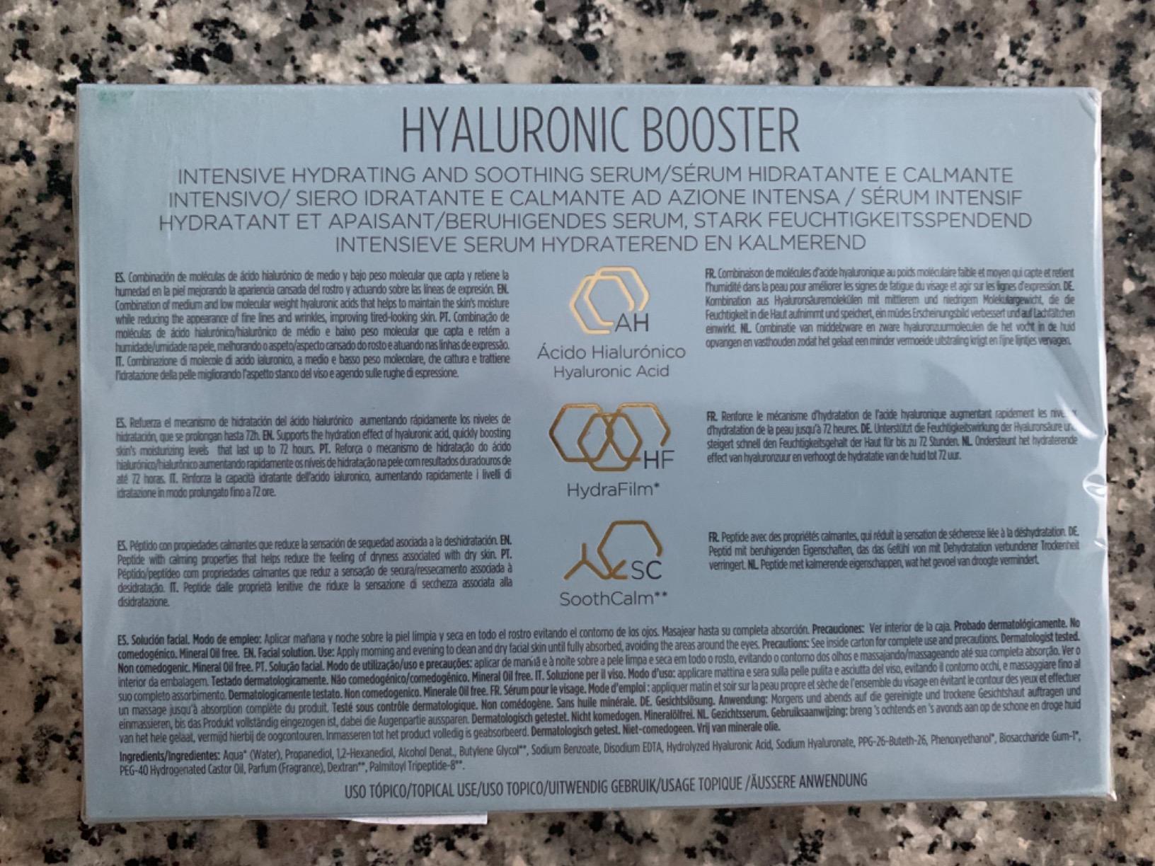 ISDIN Isdinceutics Hyaluronic Booster Serum 10 Ampullen Hyaluron