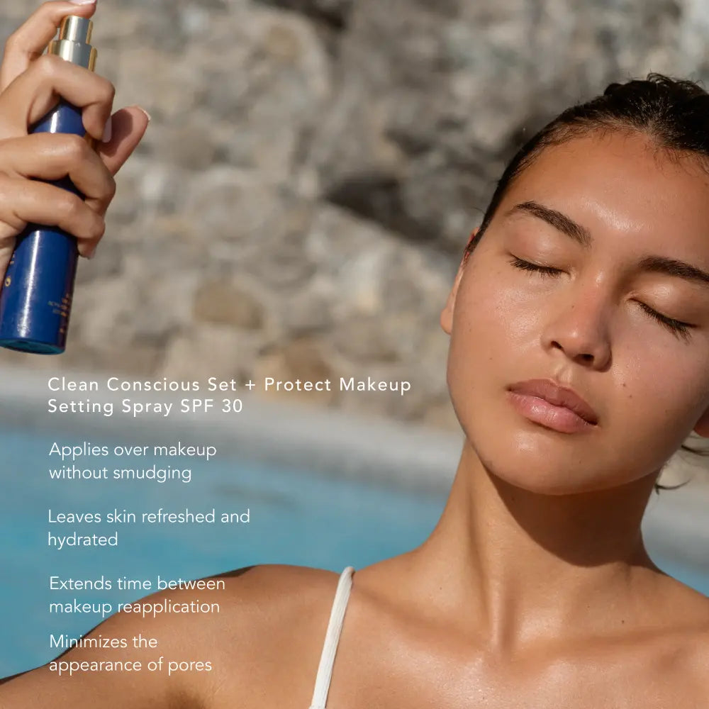 Soleil Toujours Clean Conscious Set + Protect Setting Spray LSF30