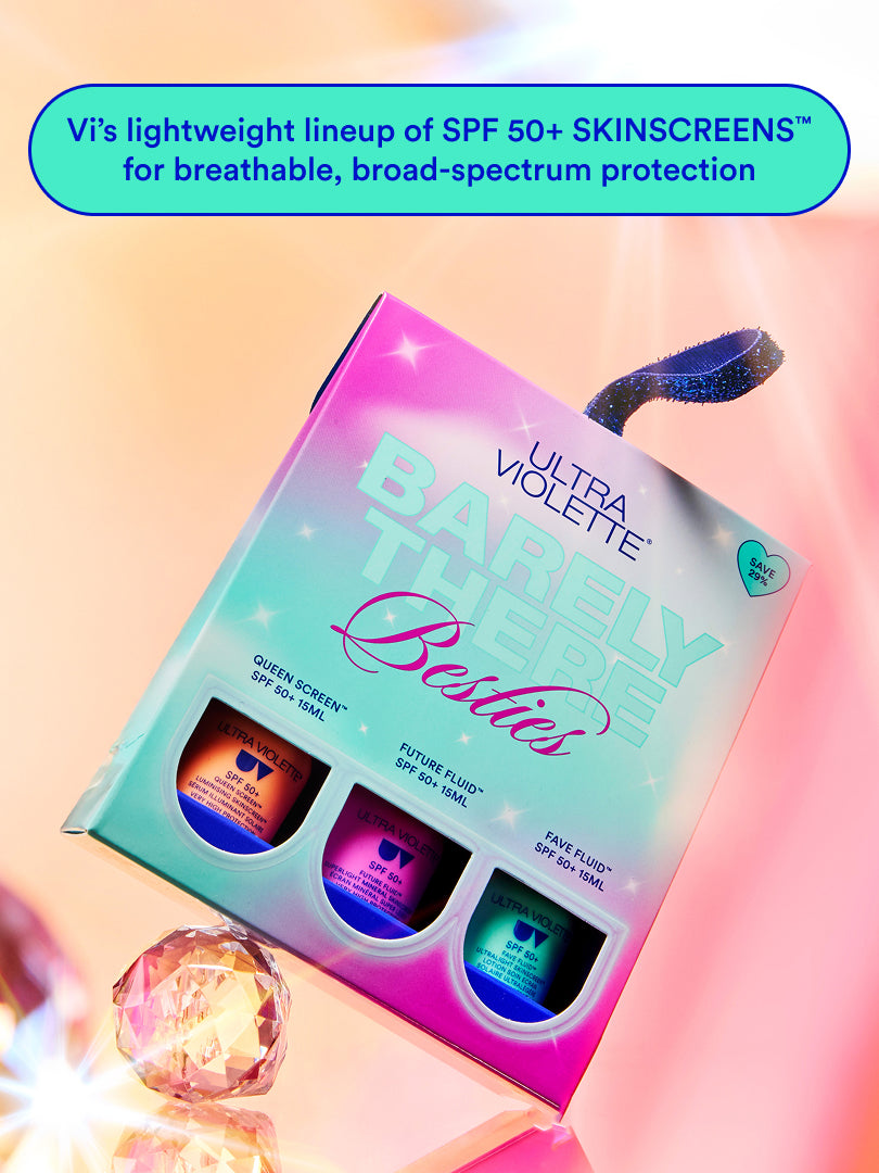 Ultra Violette Barely There Besties Set 3x15 ml leicht