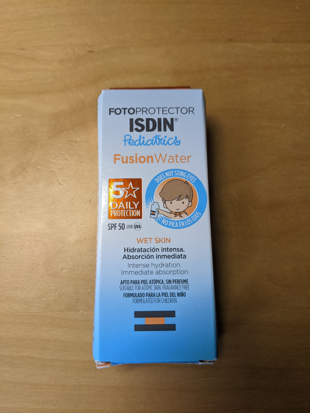 ISDIN Pediatrics Fusion Water LSF 50 Sonnencreme 50 ml ultraleicht
