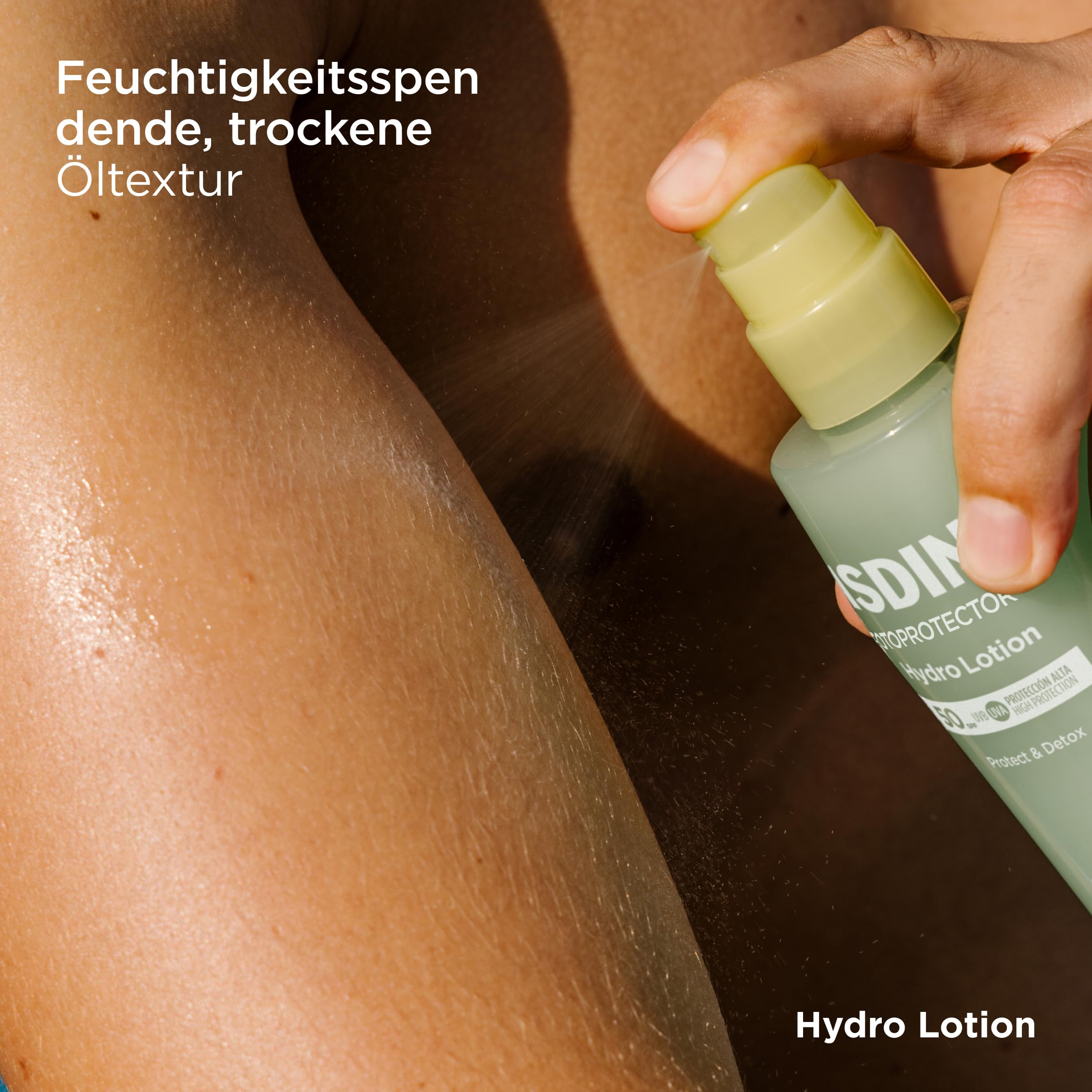 ISDIN Hydrolotion Sonnenschutz LSF 50 Körper 200 ml biphasisch