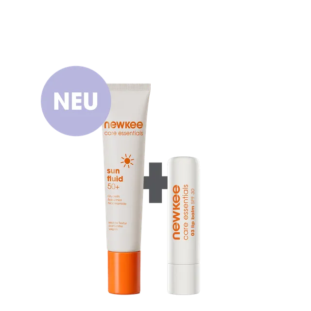 newkee Oil Control Face Sun Bundle Gesichtsset LSF50+ matt