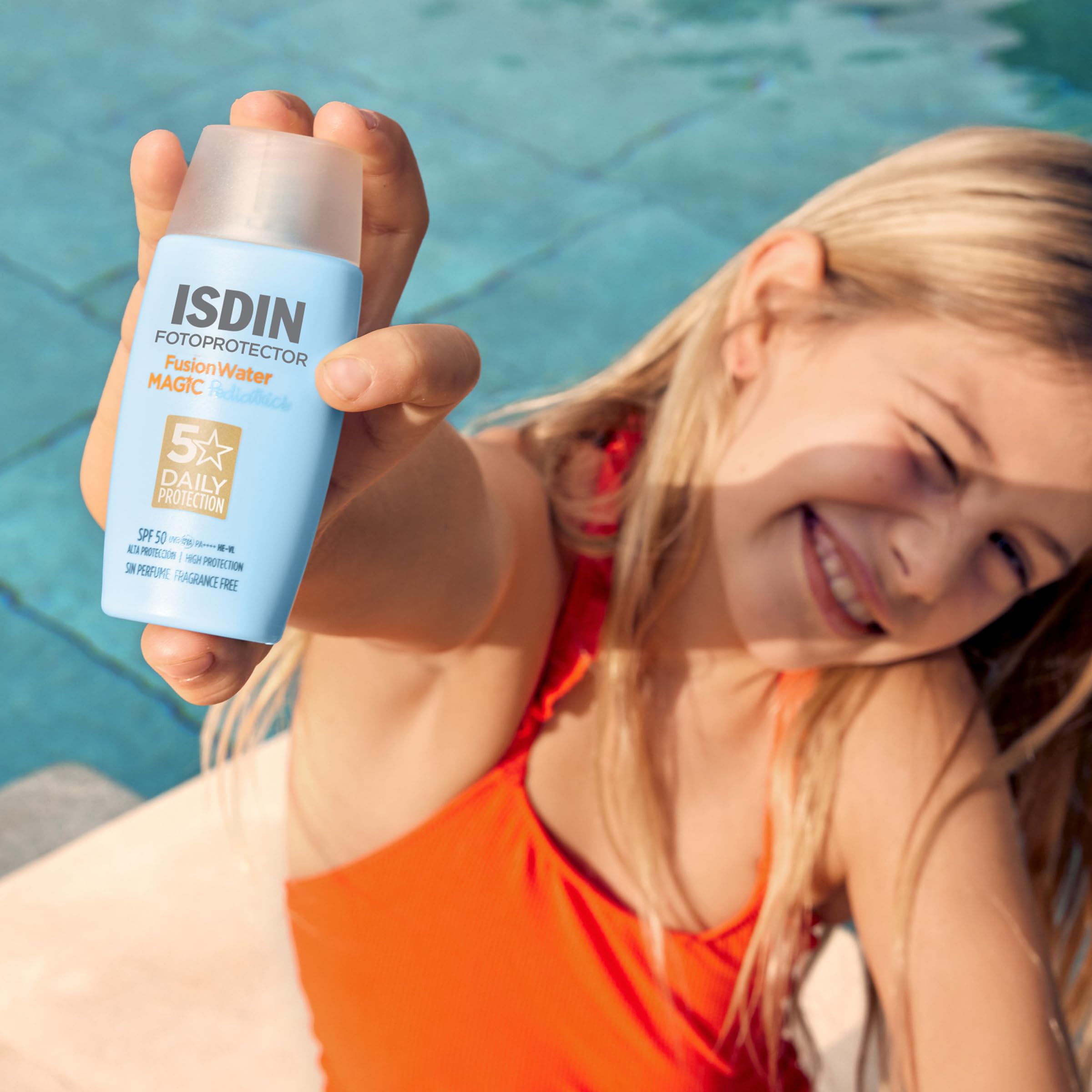 ISDIN Pediatrics Fusion Water LSF 50 Sonnencreme 50 ml ultraleicht