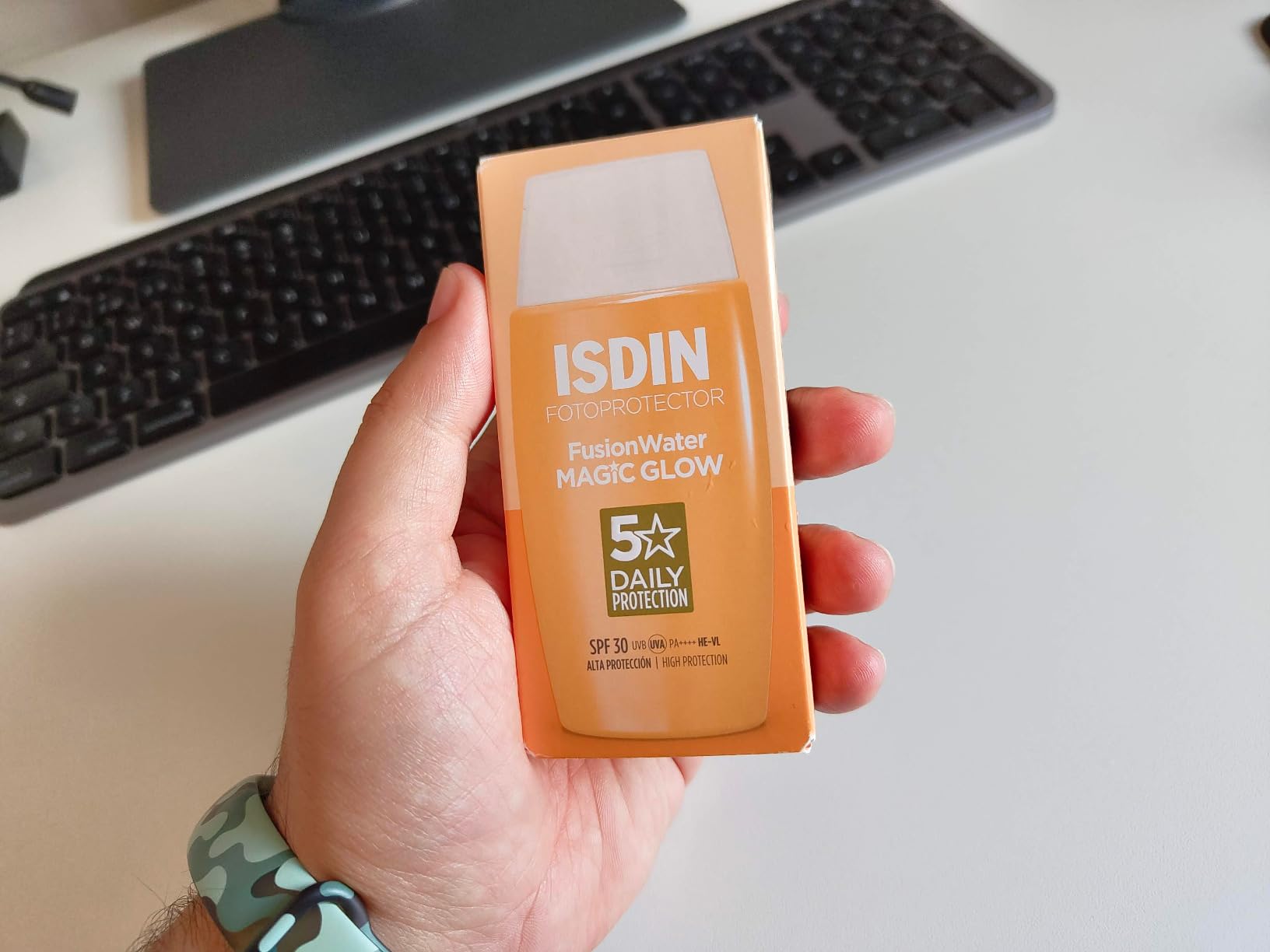 ISDIN Fotoprotector FusionWater Magic Glow Creme LSF30 50ml