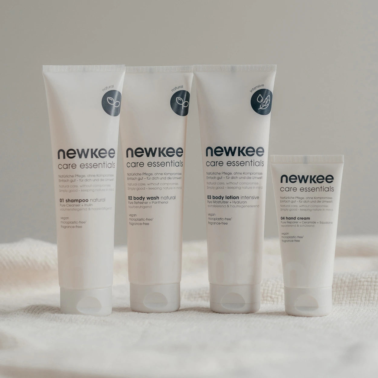 newkee cleansing essentials Pflegeset 4-teilig parfümfrei