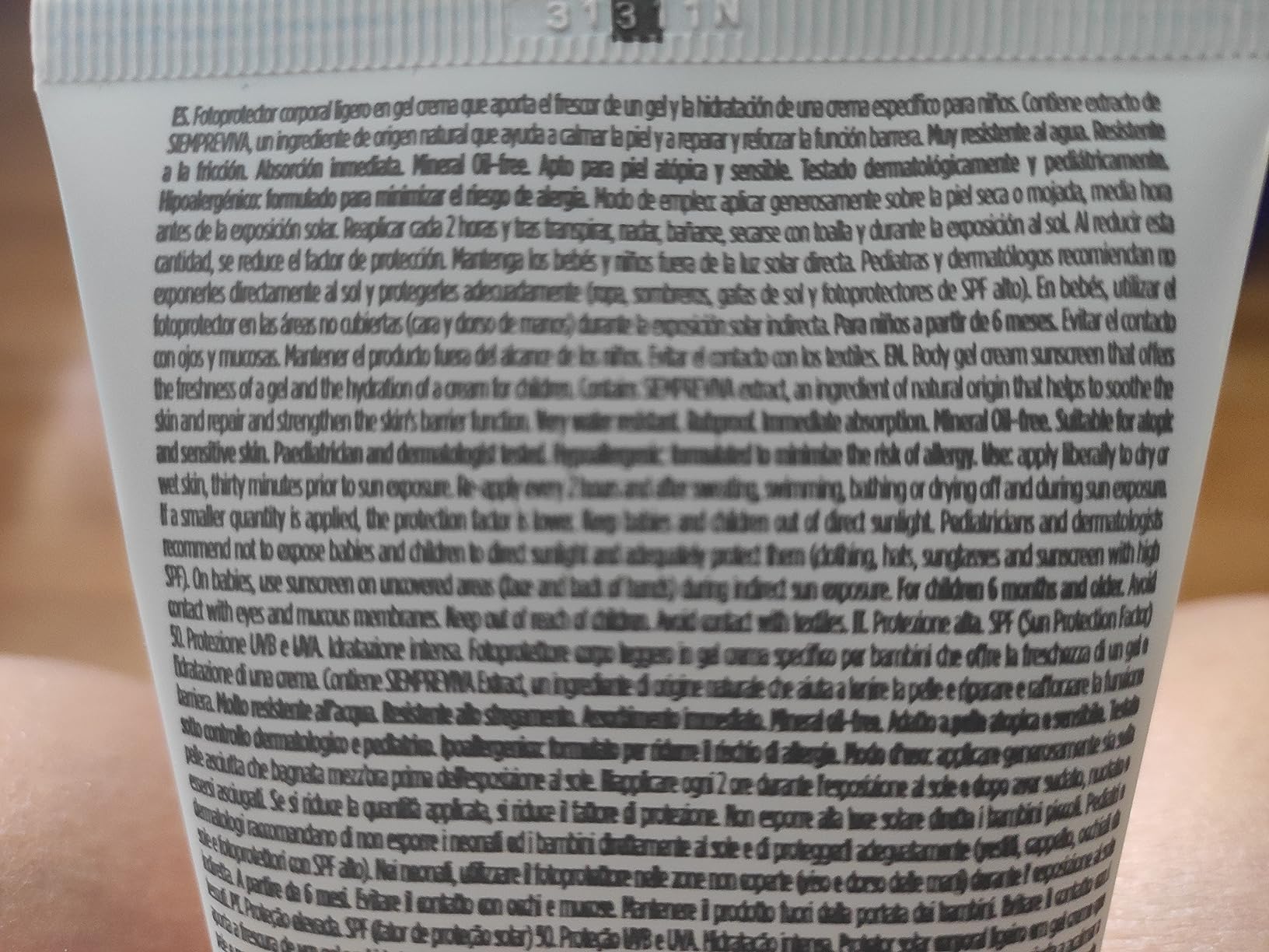 ISDIN Fotoprotector Pediatrics Gel-Creme LSF50 250ml Kinder