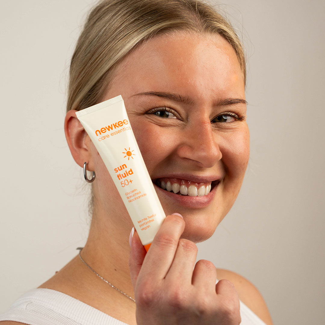 newkee Oil Control Face Sun Bundle Gesichtsset LSF50+ matt