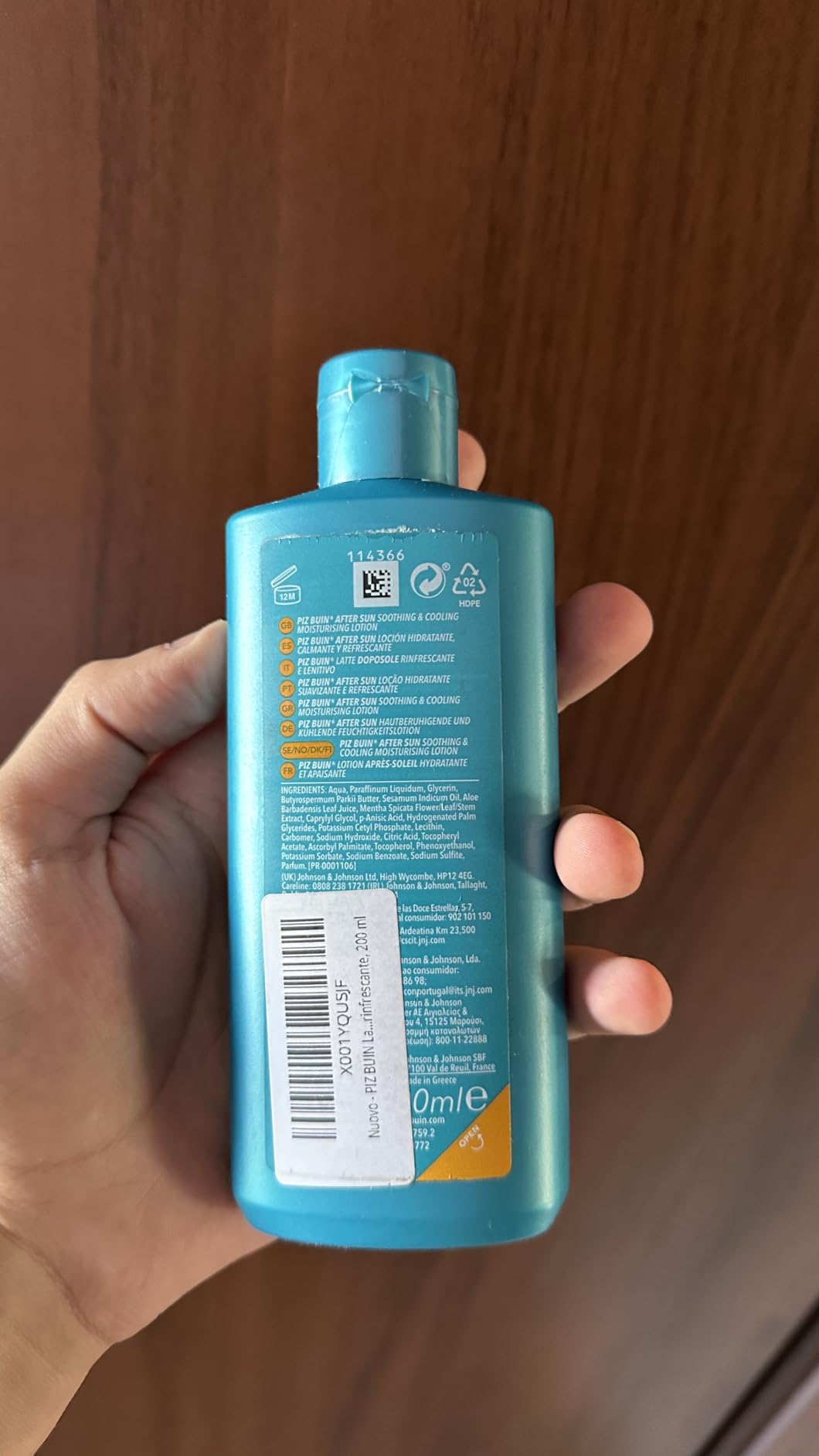 Piz Buin After Sun Soothing Cooling After Sun Lotion 200 ml