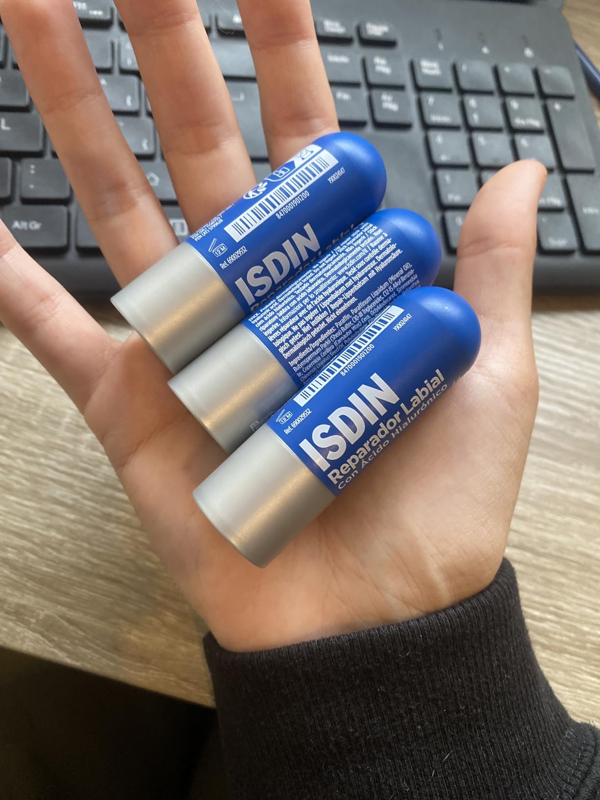 ISDIN Nutrabalm Lippenstift 4 g Hyaluron reparierend