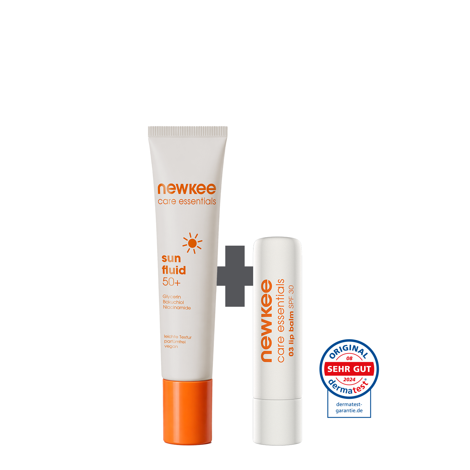 newkee Oil Control Face Sun Bundle Gesichtsset LSF50+ matt
