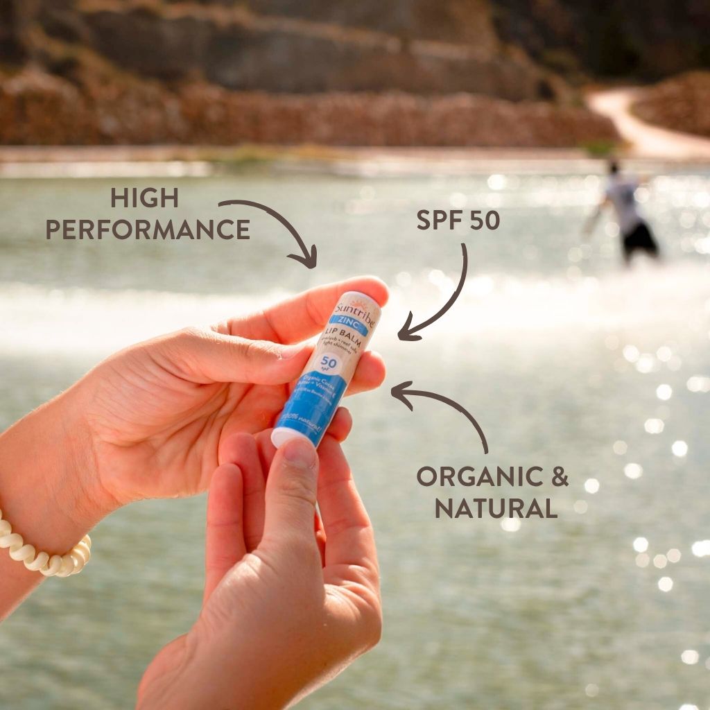 Suntribe Mineral Zinc Lip Balm LSF 50 Lippenpflege