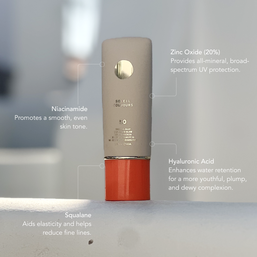 Soleil Toujours Face Glow Tinted Moisturizer LSF 50 getönt