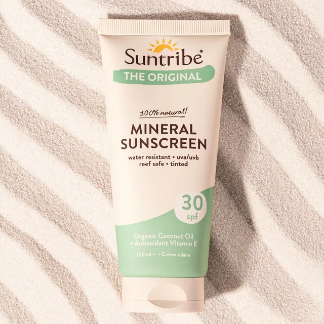 Suntribe Tinted Sonnencreme LSF 30 mineralisch getönt