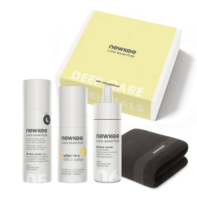 newkee deep care essentials Pflegeset mit Vitamin C