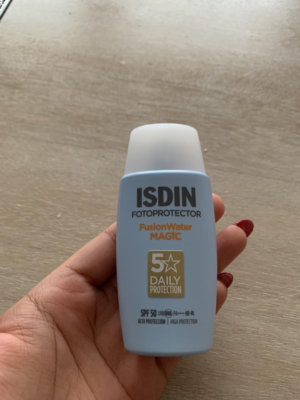 ISDIN FusionWater Magic LSF 50 Sonnencreme 50 ml