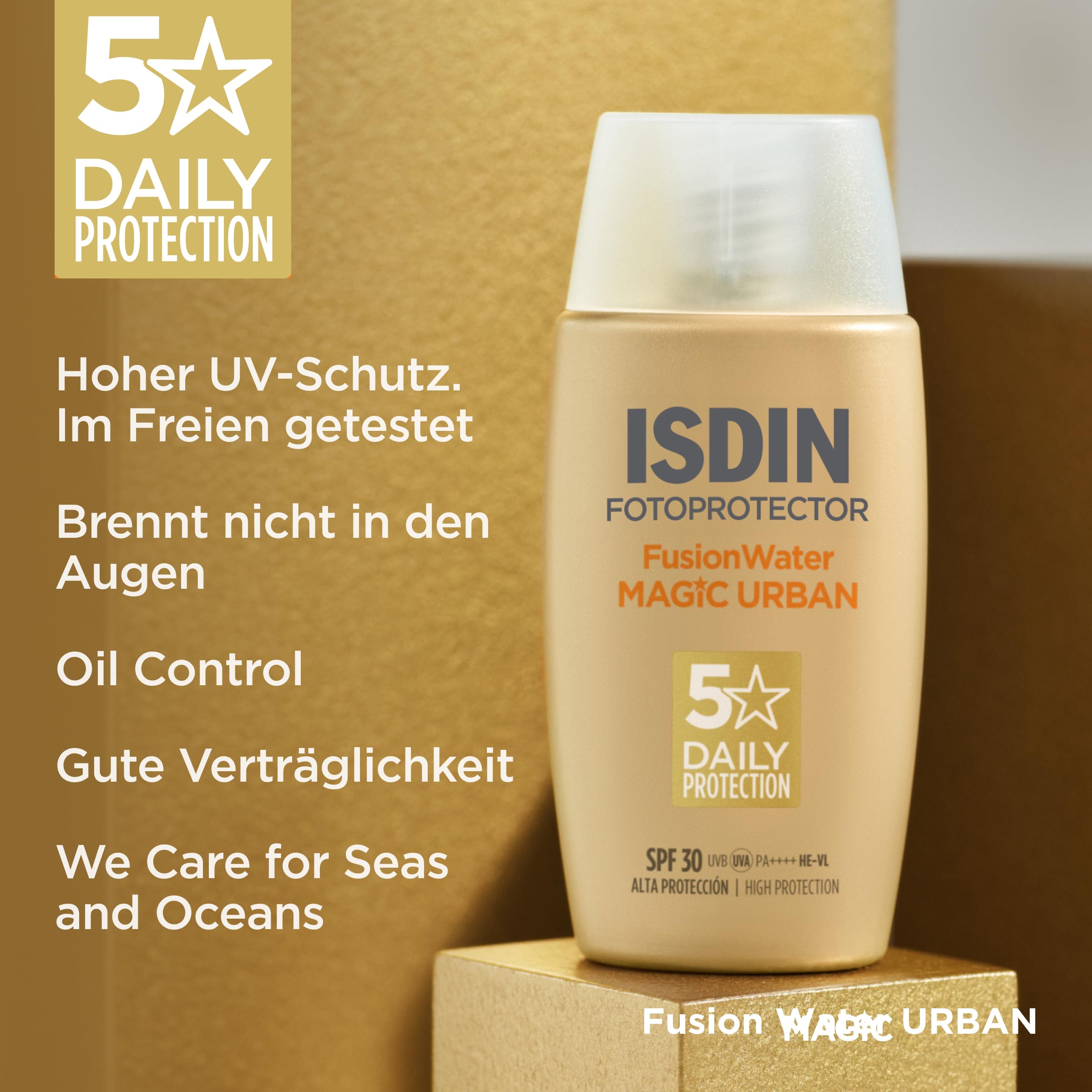 ISDIN Fotoprotector Fusion Water Urban Sonnencreme LSF 30 50ml