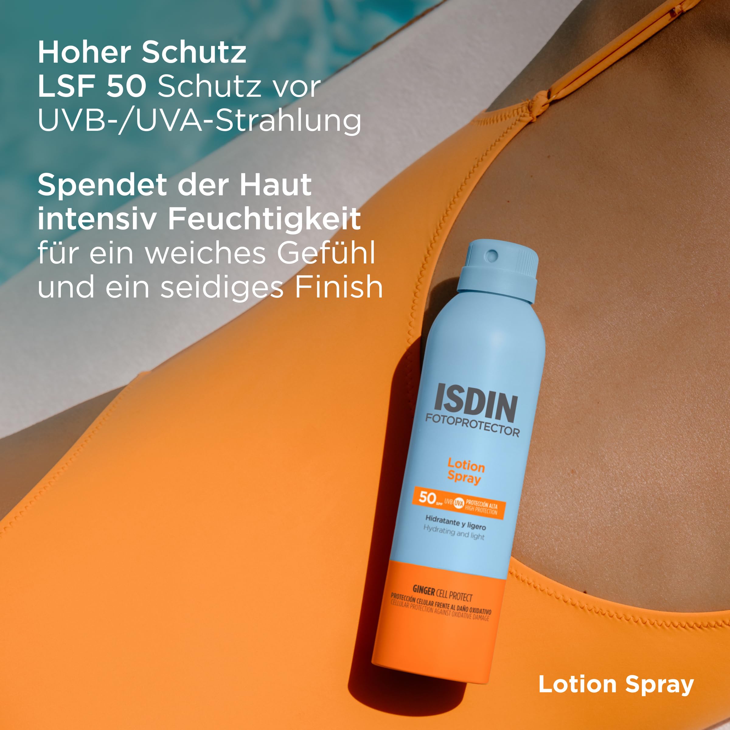 ISDIN Fotoprotector Lotion Sonnenspray LSF 50 250ml trocken