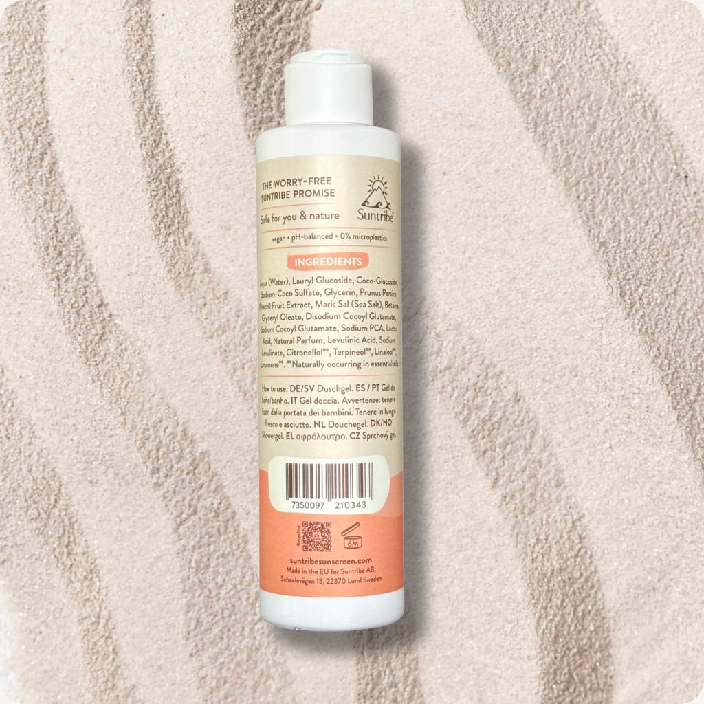 Suntribe Organic Everyday Body Lotion Peach Bodylotion vegan