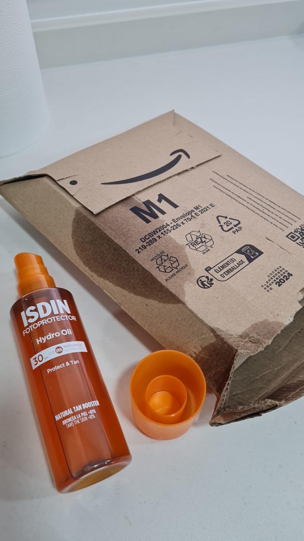 ISDIN Hydro Oil LSF 30 Sonnenspray 200 ml Bräunung