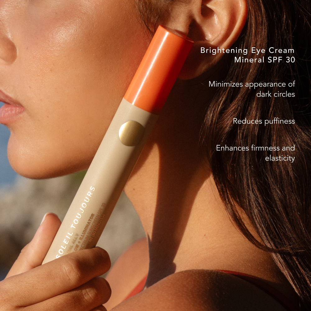 Soleil Toujours Brightening Eye Cream LSF 30 aufhellend